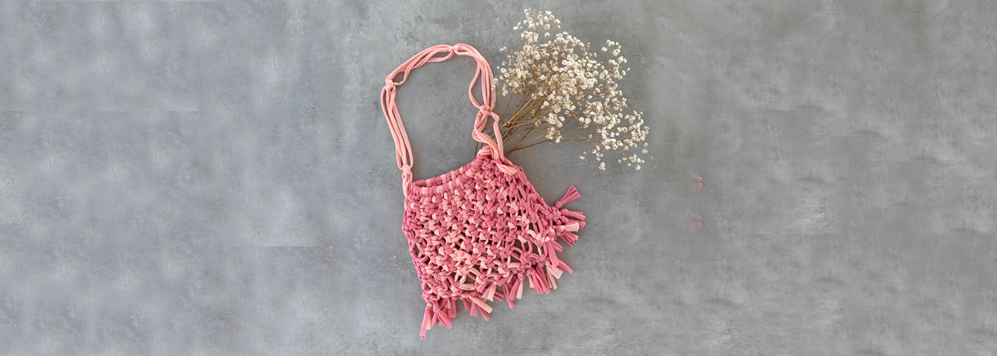 Sac bandoulière sales macramé tuto